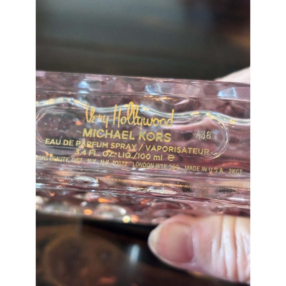 Michael Kors Very Hollywood EDP 3.4oz - 100ml ~75% Full Rare  Discontinued - Picture 5 of 8